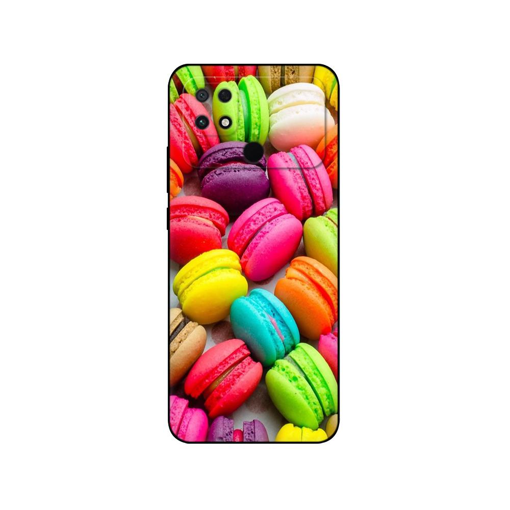 Для Poco C40 задняя крышка для Xiaomi Poco C40 4G чехол PocoC40 C 40 Global чехол для телефона мягкий силиконовый защитный черный чехол из ТПУ