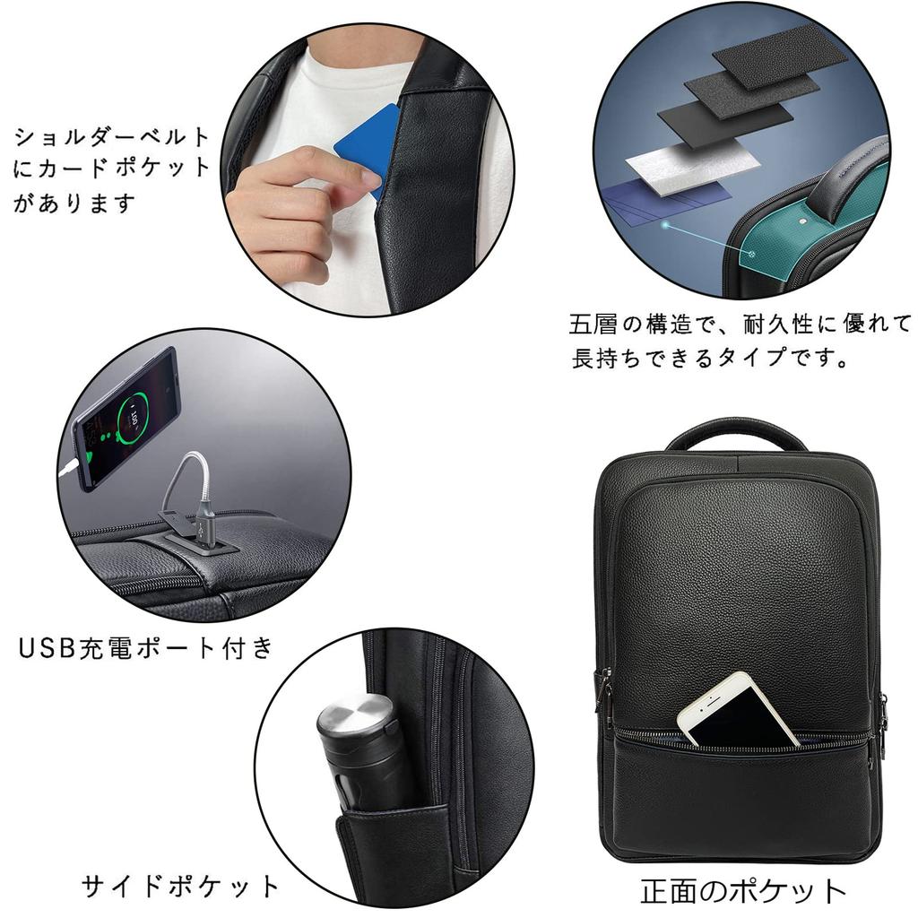 Мужской рюкзак Ariga из натуральной кожи, вмещает 17-дюймовый ноутбук, формат A4, большая вместимость, многофункциональный, популярный деловой рюкзак для поездок на работу,