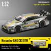 Модель автомобиля из сплава BENZ AMG C63 DTM в масштабе 1/32 с инерционным механизмом, гоночная игрушка для детей, потрясающая детализация, идеальный подарок