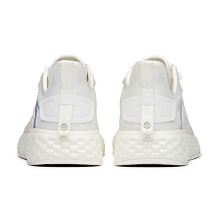 Anta Running Series Trendy Versatile Shock Absorbing Non-Slip Wear-Resistant Breathable Low-Top Running Shoes Women Sneaker White Purple 922125523-1