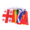 2024 Europe Countries Flag 24Pcs Euro Cup Country Flag Bunting National String Flags Banner Football Event Garlands Decor