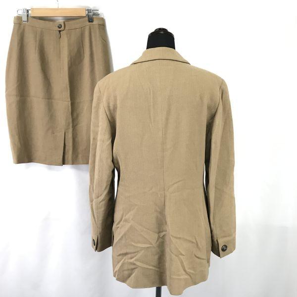 Сделано в Италии Юбочный костюм Max Mara длиной до колена Женский M Коричневый На полной подкладке(ИСПОЛЬЗОВАЛ)