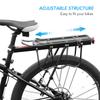 Быстросъемная регулируемая багажник для велосипеда, задняя стойка для велосипеда, горная дорога, грузовой велосипед для велосипеда
