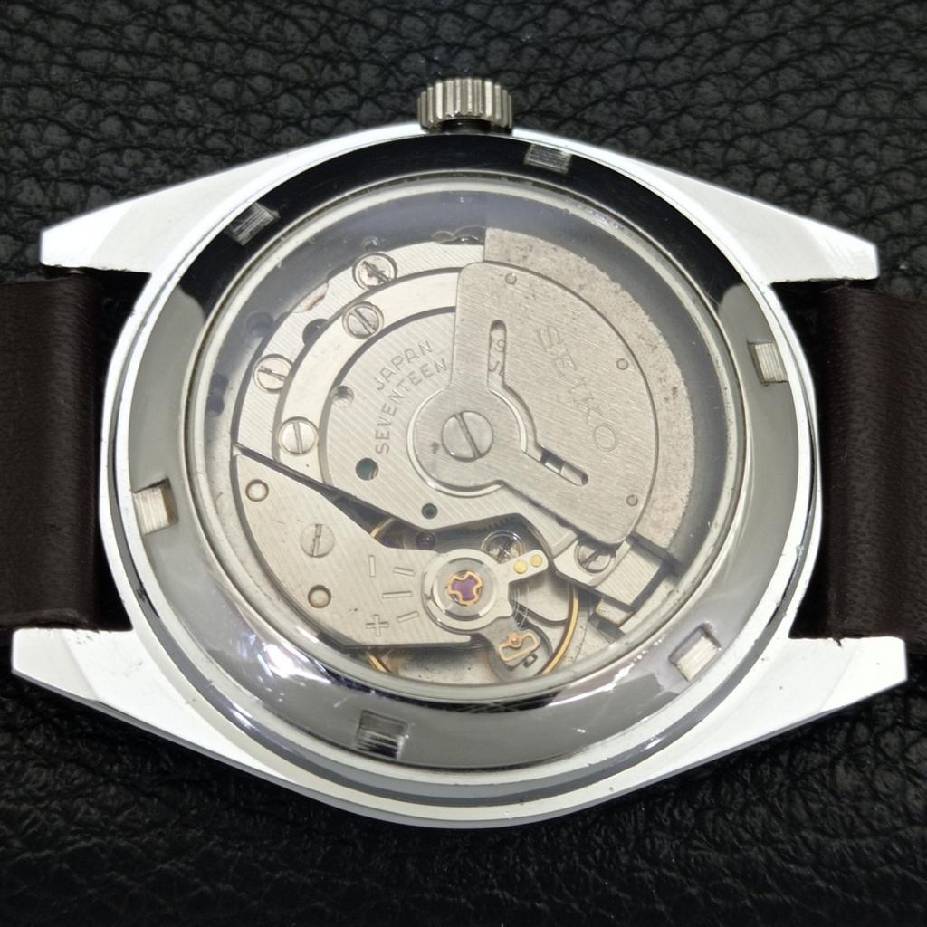 АВТОМАТИЧЕСКИЕ ВИНТАЖНЫЕ ВОССТАНОВЛЕННЫЕ МУЖСКИЕ ЧАСЫ SEIKO 5 6309A ЯПОНИЯ БЕЛЫЕ a441212-4 Sk-a441212