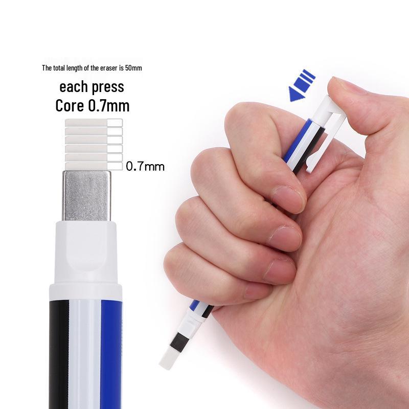 Ластик Tombow Dragonfly Mono с тонким наконечником EH-KUR/KUS Квадратная и круглая головка