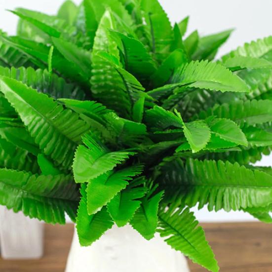 1Pc 7 Branches Home Office Party Decoration False Plant Artificial Fern Leaves