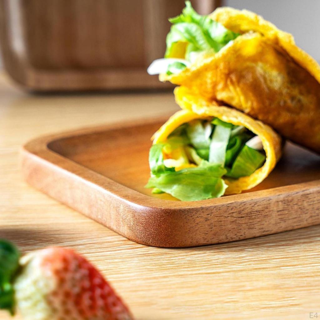 Appetizer Plate Board with Holder Snack Serving Dishes Tray Platters for Holiday Restaurant