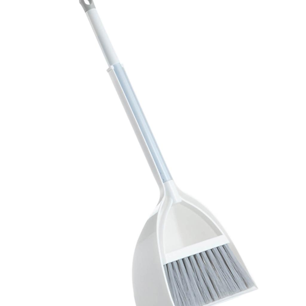 Детский набор совков для мусора, мягкий меховой пластиковый маленький совок для детских игрушек для детского сада, серый белый