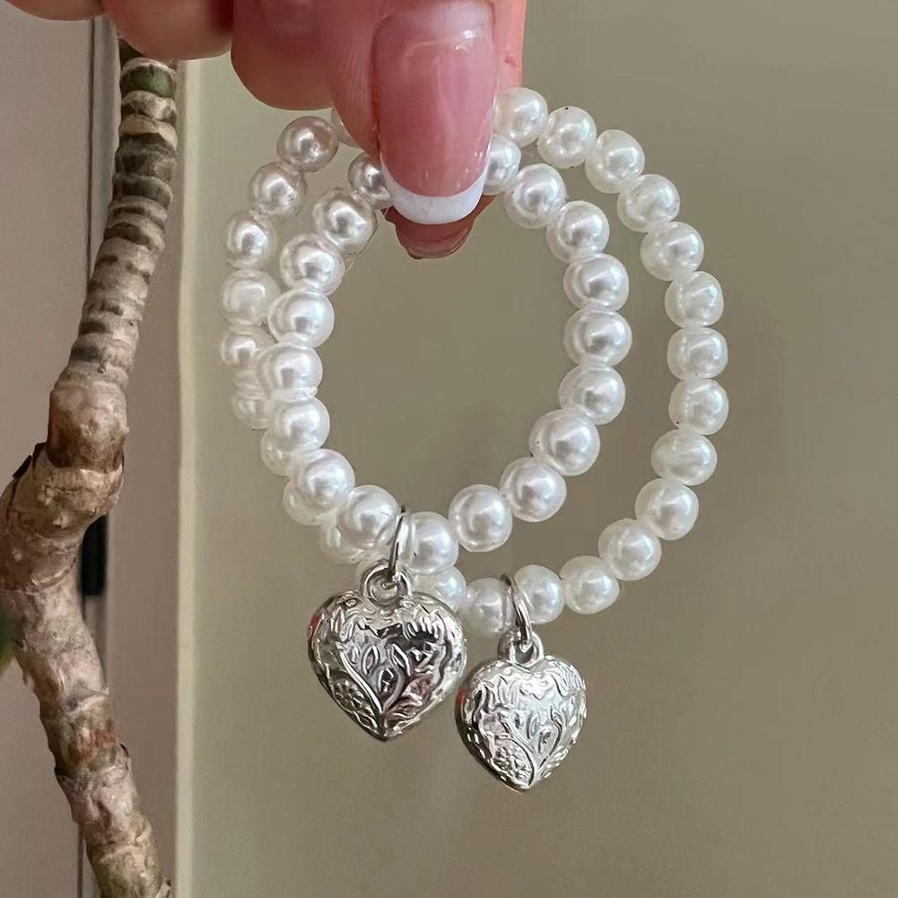 Мультяшная милая плюшевая кукла, ожерелье с подвеской в виде любви, жемчужная цепочка, изящное украшение, аксессуар для 13 см плюшевой куклы Master Dog