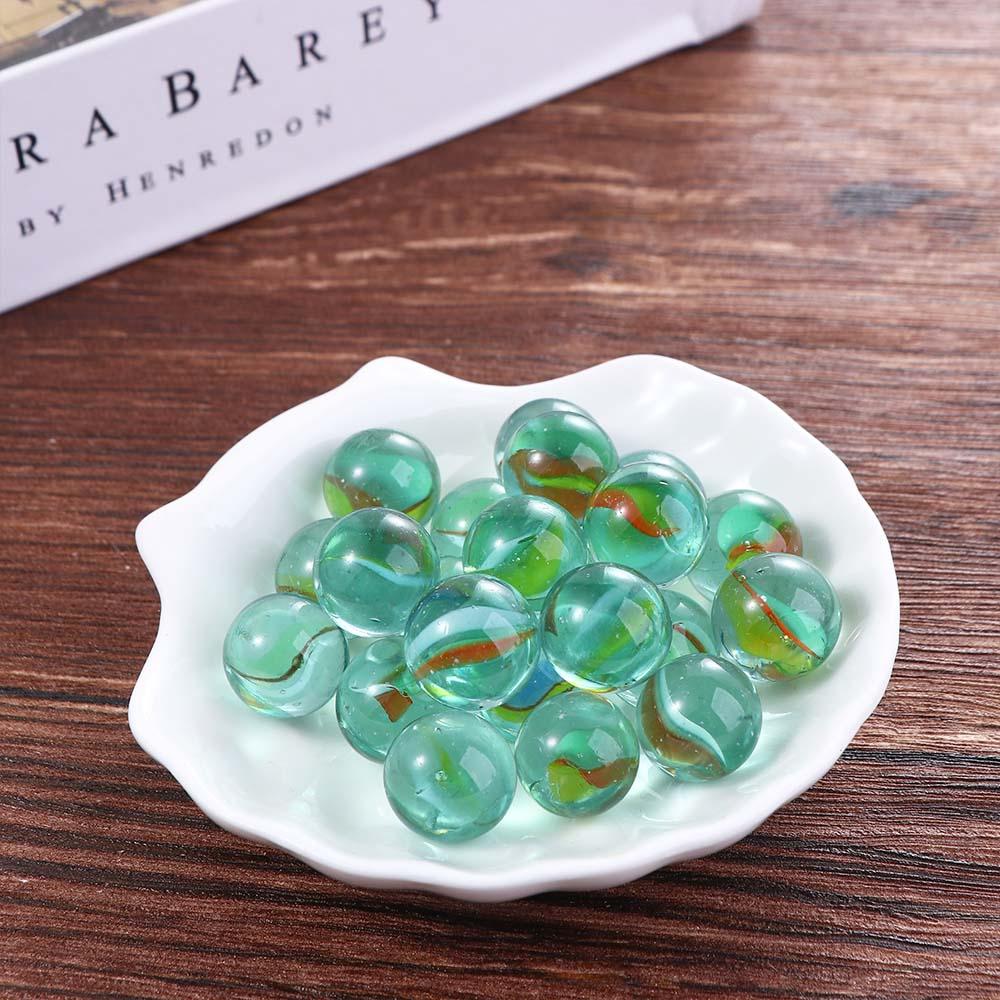 Decor Children Glass Beads Marbles Pat Toys Machine Beads Glass Marbles Bouncing Ball Glass Ball