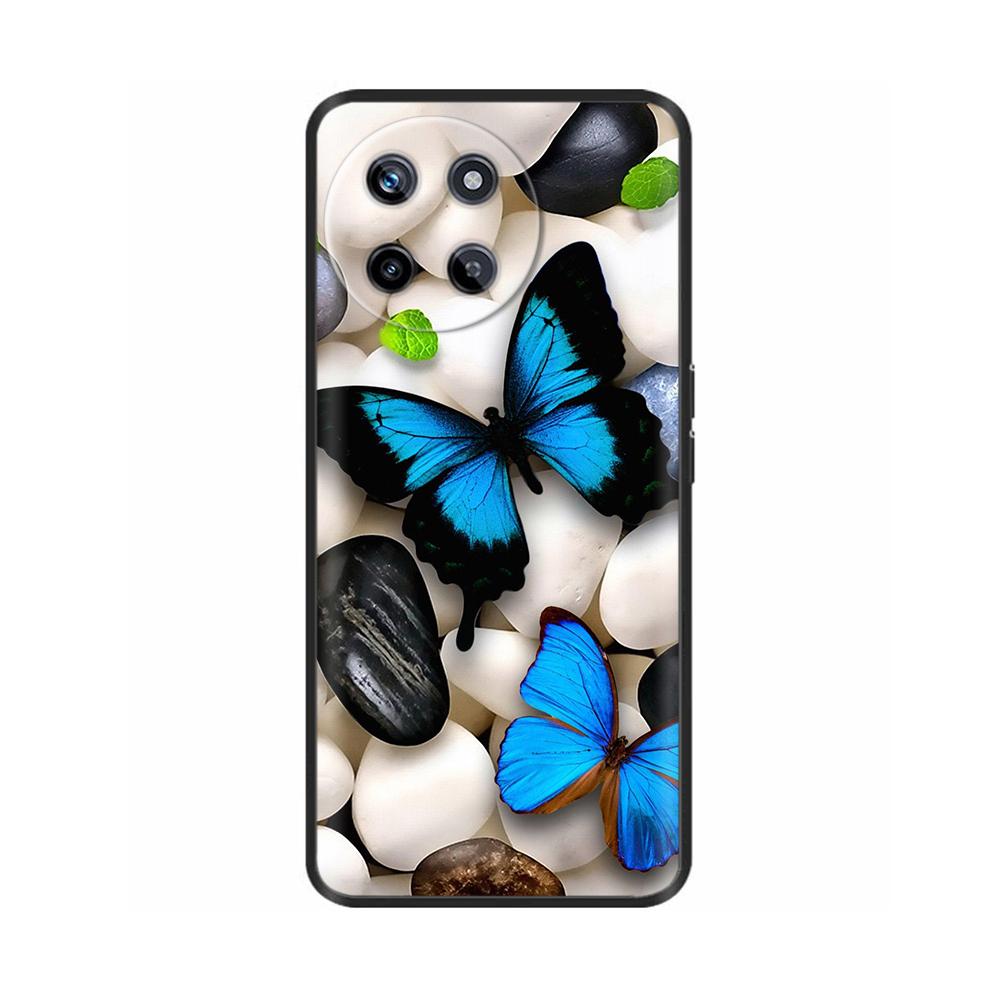 Чехол для Realme 11 4G Глобальный Роскошный Расписной Чехол для Realme 11 4G 6.4'' Ударопрочный Корпус для Realme11 4G Мягкие Чехлы Capas Coque