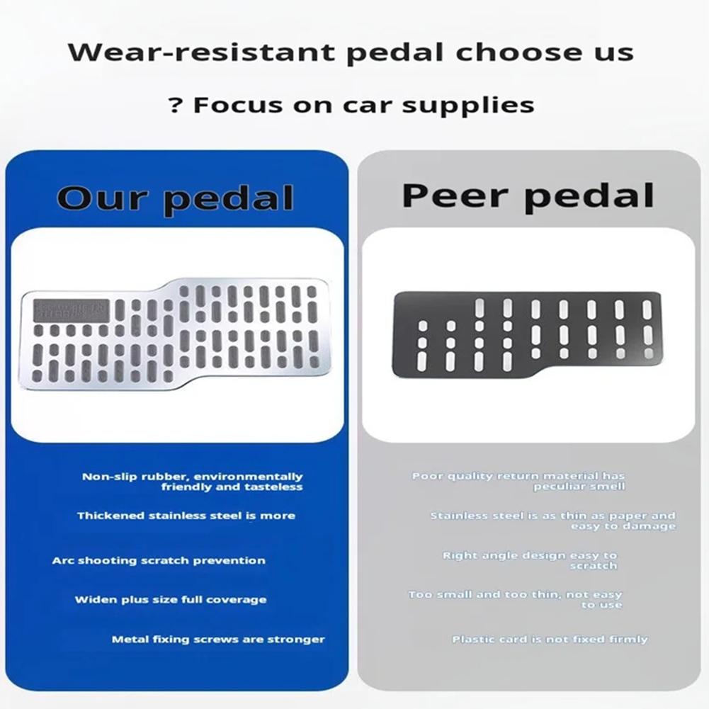 Универсальный автомобильный коврик для пола из нержавеющей стали, износостойкий, утолщенный металлический коврик, защитный коврик для кабины, педаль для ремонта, педаль для ног R5u5
