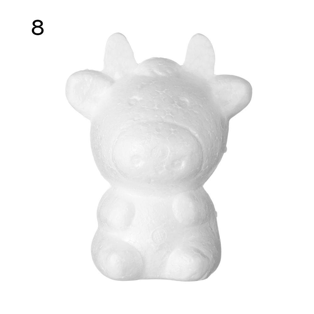Home Decoration Party Supplies Children Toys Animals Shape Foam Balls White Polystyrene Styrofoam