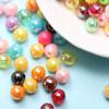 Многогранные шариковые бусины акриловые 6 мм креативные 200 шт. модные AB яркие цвета DIY ювелирные аксессуары