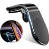 Magnetic Metal Phone Holder Car Vent Clip Mount Magnet Mobile Holder for Iphone In Car