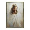Poster Heart of Love - Portrait of Jesus Poster Heart of Love - Portrait of Jesus, 50X70 Cm, Gold Aluminum Frame, 230 Gsm Matte Paper