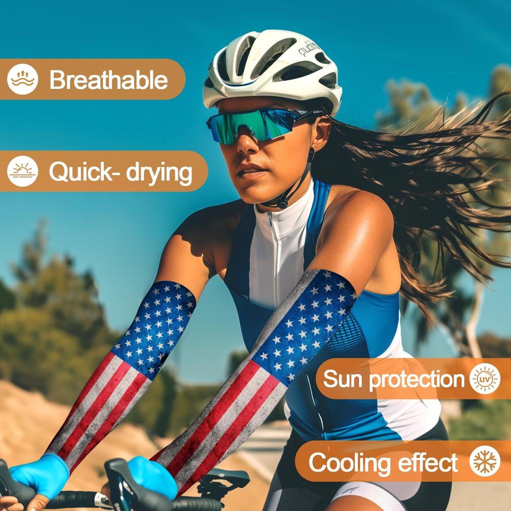 Gardening Sleeves Farm Sun Protection Arm Cooling Sleeves Thorn Proof Garden for Women Men with Compression Sleeve