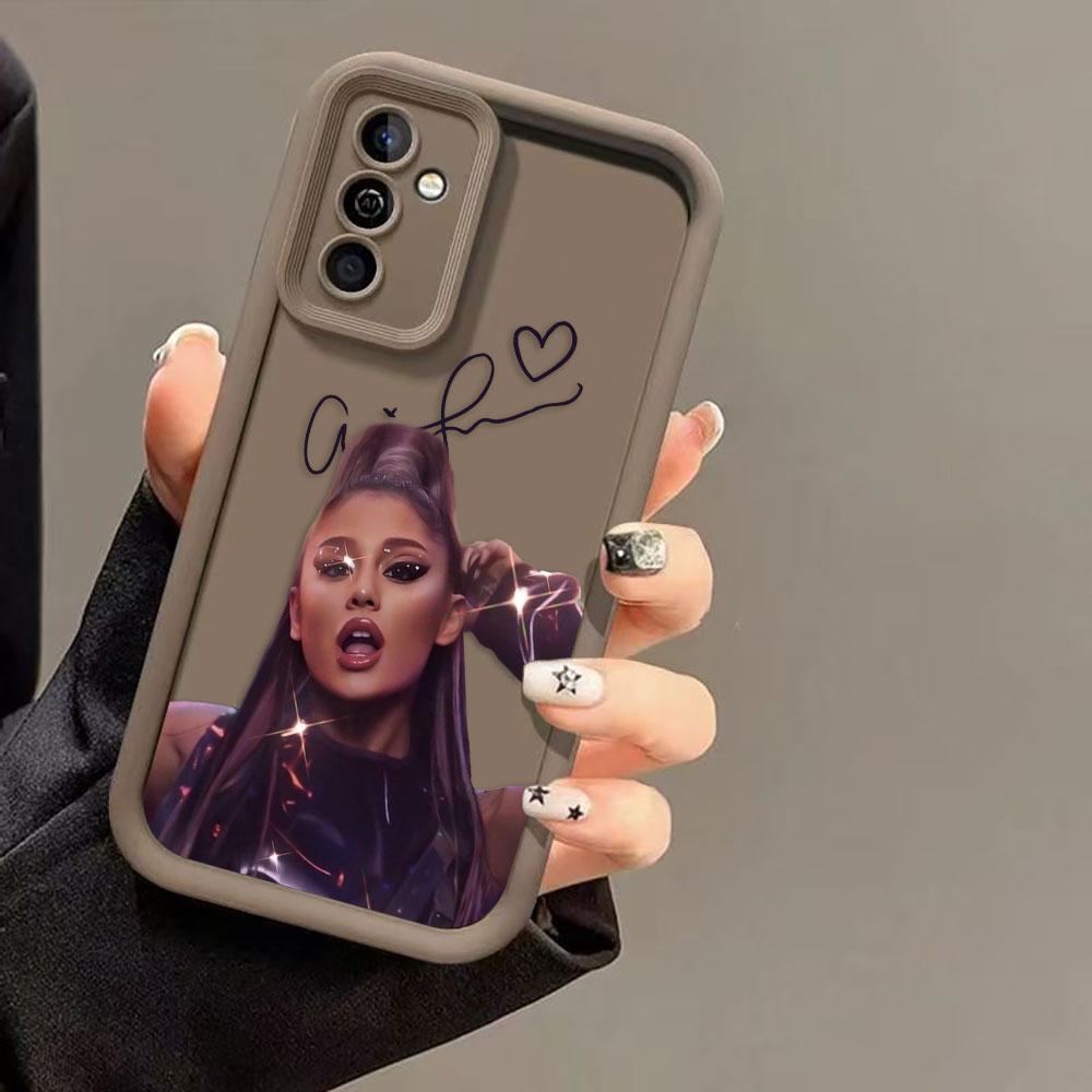 Чехол для телефона A-Ariana G-Grande Певица Для Samsung A13 A15 A16 A17 A22 A23 A26 A32 A33 A36 A35 A51 A52 A53 A54 A55 A71 A72 A73 Чехол