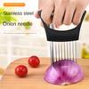 Onion Fork Sharp And Durable Easy To Clean 14.3  9.5  5.5cm Modern Minimalist Fruit Slicer Slicer Not Easy To Deform