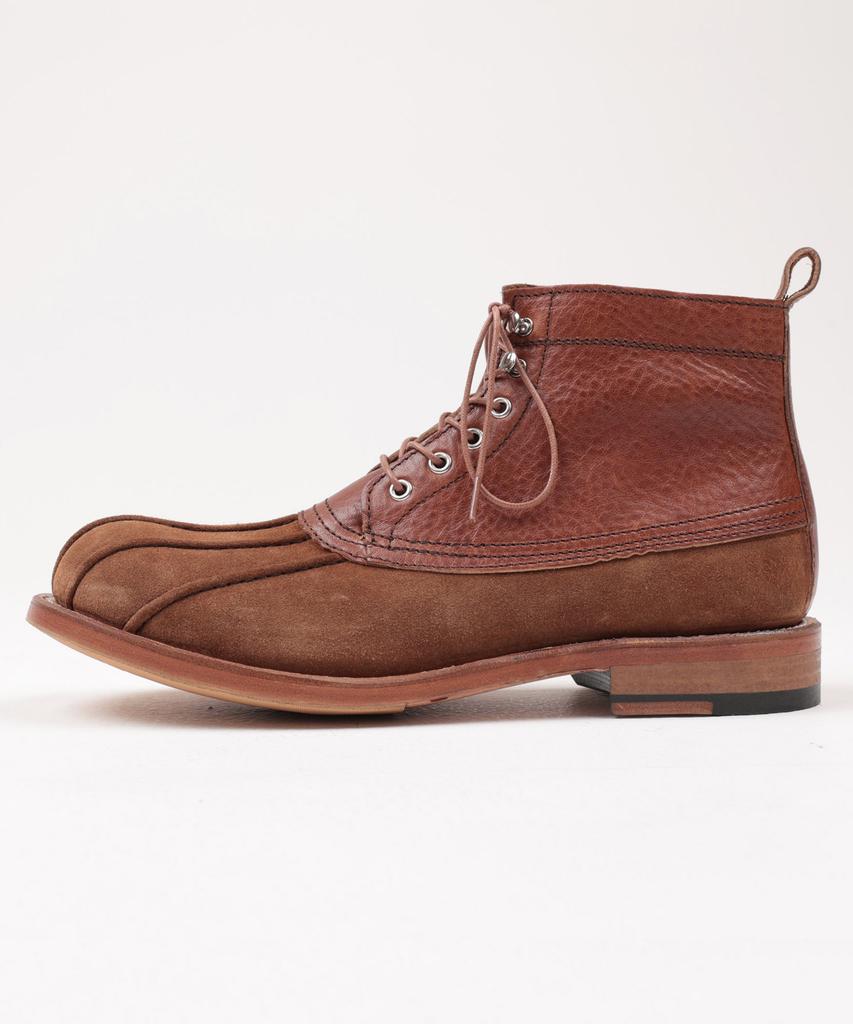 Brenowelt 705 Shrunken Brown Duck Boots Goodyear Welt [Suede Combi]