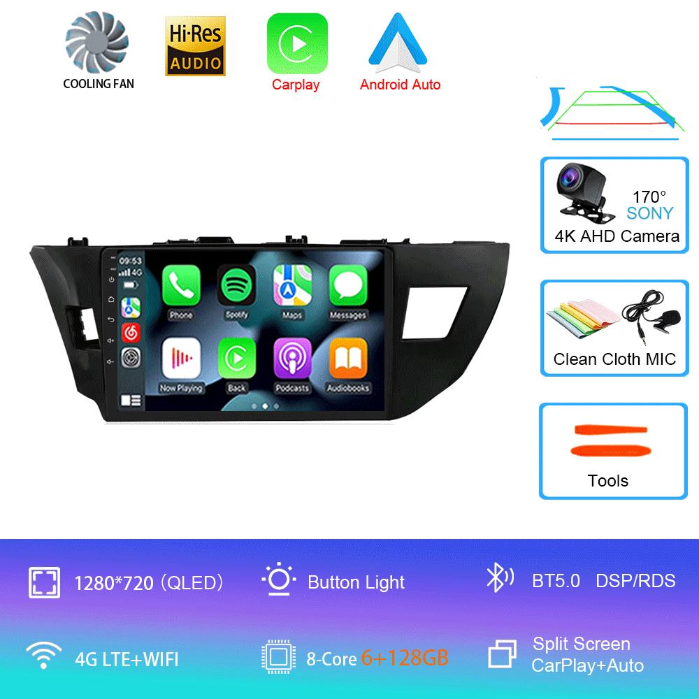 Android 14 Car Radio Toyota Corolla 11 2012 - 2016 Multimedia Video Player Stereo Navigation GPS No 2din 2 din dvd
