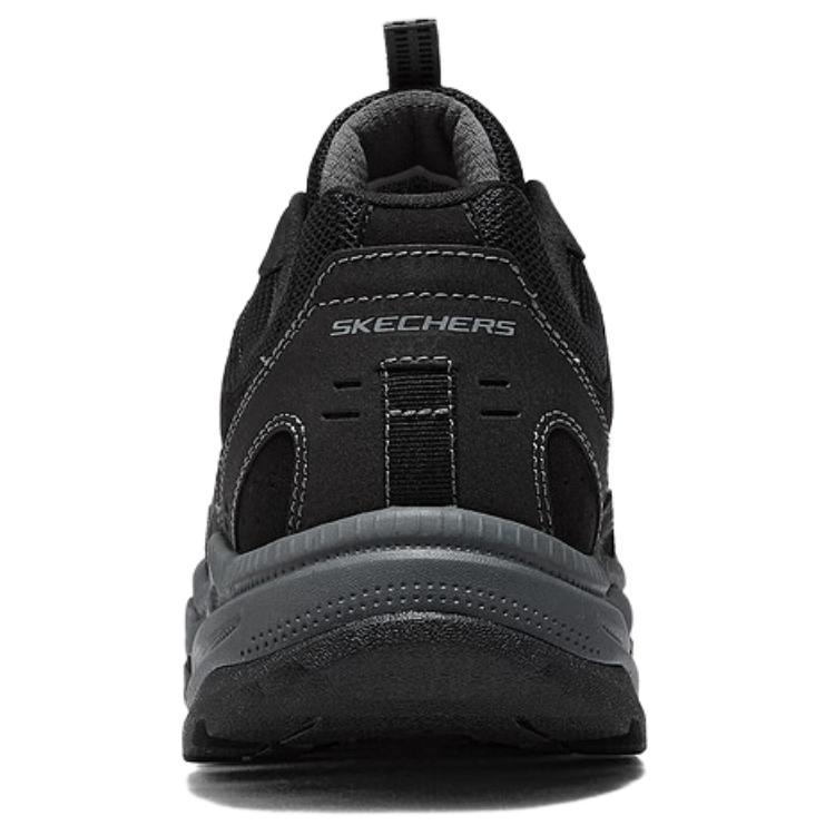 Skechers Мужская низкая уличная обувь Черная Удобная Износостойкая 237740-BKCC