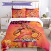 3pcs Zara Larsson Bedding Set Duvet Cover Closure Includes 1 Duvet Cover & 2 Pillowcases, Soft and Comfortable for All Seasons.