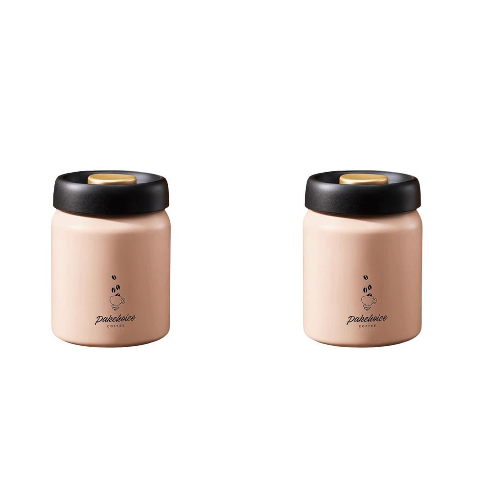 Stainless Steel Vacuum Coffee Container Moisture-Proof Thickened Food Storage Jar Keep Fresh Rust-proof Coffee Bean Storage