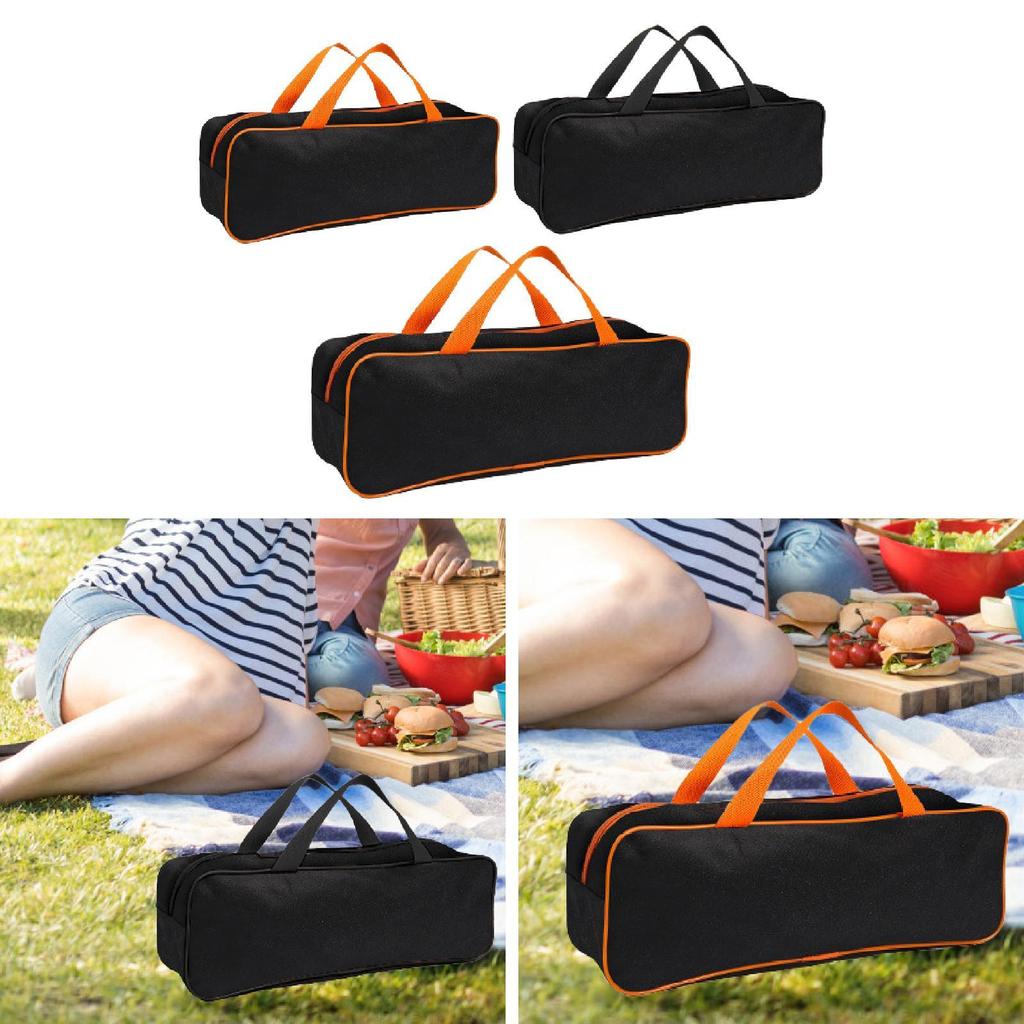 Outdoor Grill Utensil Storage Bag with Zipper Closure for Grilling Yard Fishing Hiking Accessory for All Your Outdoor Activities