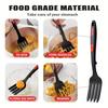 1/2pcs Silicone Flexible Cooking Forks Multifunctional Cooking Spaghetti Forks Kitchen Cooking Baking Stir Mix Serving Utensils
