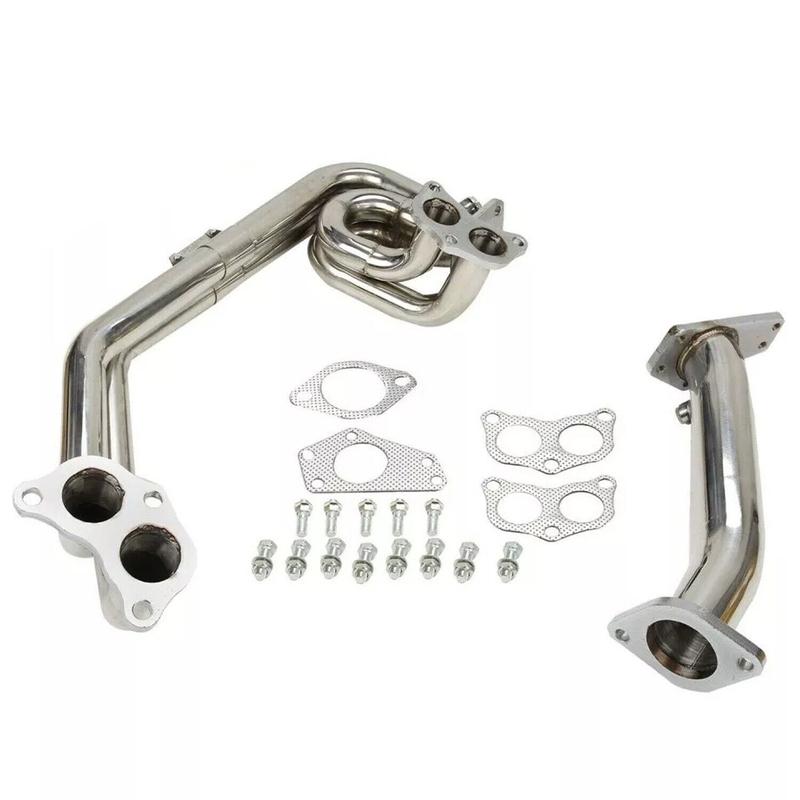 Новый MT001146 для 08-14 Subaru Impreza WRX/ STi GE/GH/GR/GV 2.0L/2.5L EJ20 EJ25 DOHC двигателя гоночный коллектор выпускной коллектор комплект