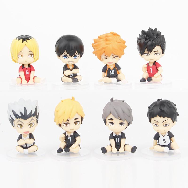 Character Model Haikyuu Toy Cute Cartoon Childrens Holiday Gift Decoration Doll