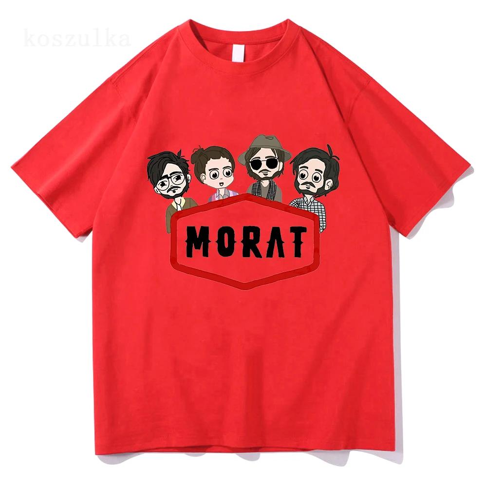 Morat Si Ayer Fuera Hoy US Tour T Shirt 2026 Men/women Harajuku Vintage Graphic Tshirt Classic Unisex High Quality Cotton Shirts