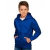 Royal Blue Children's Hooded Zip-up Sweatshirt - 7/8 Years - Royal Blue