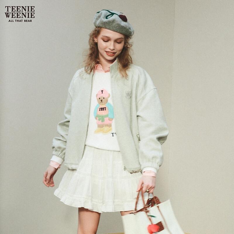 Teenie Weenie Женская толстовка с буквой и мишкой