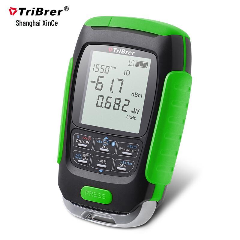 Перезаряжаемый оптический измеритель мощности TriBrer APM55NC с источником красного света