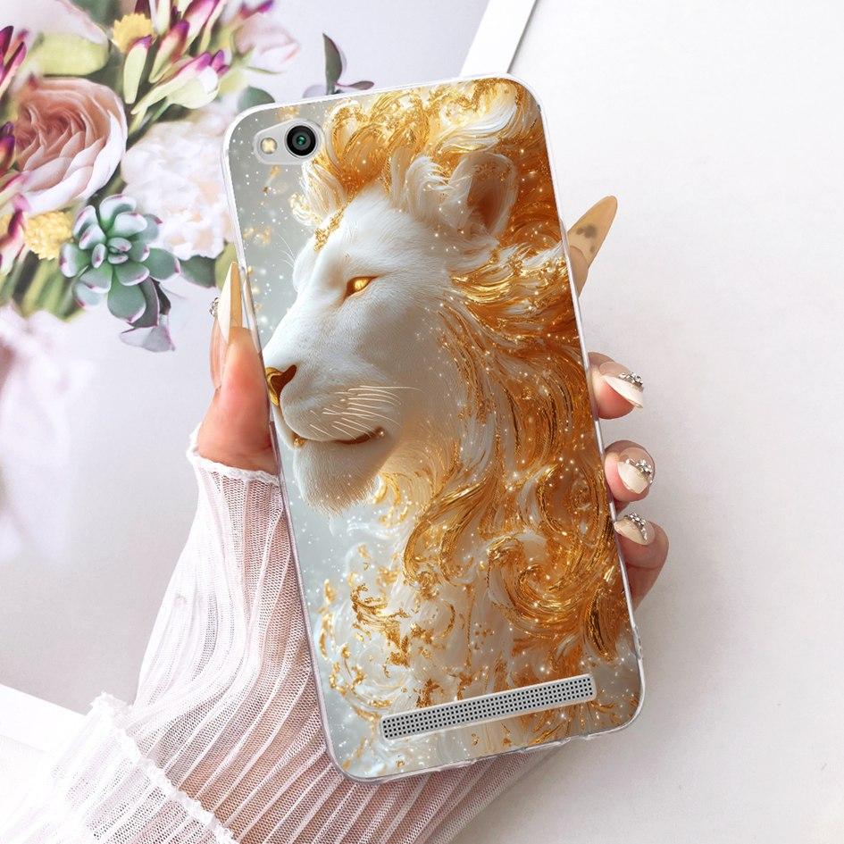 For Xiaomi Redmi 3 Pro Case Cool Cartoon Dragon Wolf Tiger Lion Cover Soft Silicone Phone Cases For Redmi 3S Funda Redmi3 Bumper