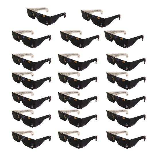 Professional Sun Glasses Solar Eclipse Glasses UV IR Filter Sun Glasses Adults Safe Shades for Direct Sun Viewing