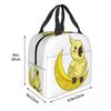 Cockatoo Cockatiel Parrot With Moon Insulated Lunch Bag for Women Office Cooler Thermal Food Box Tote Lunch Boxes Container