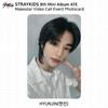 Stray Kids 9-й мини-альбом ATE Makestar Видеозвонок Благотворительное мероприятие Фотокарточка KPOP