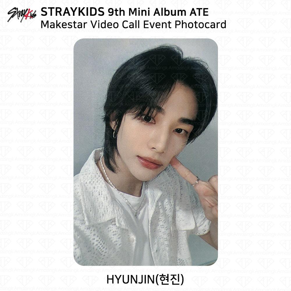 Stray Kids 9-й мини-альбом ATE Makestar Видеозвонок Благотворительное мероприятие Фотокарточка KPOP