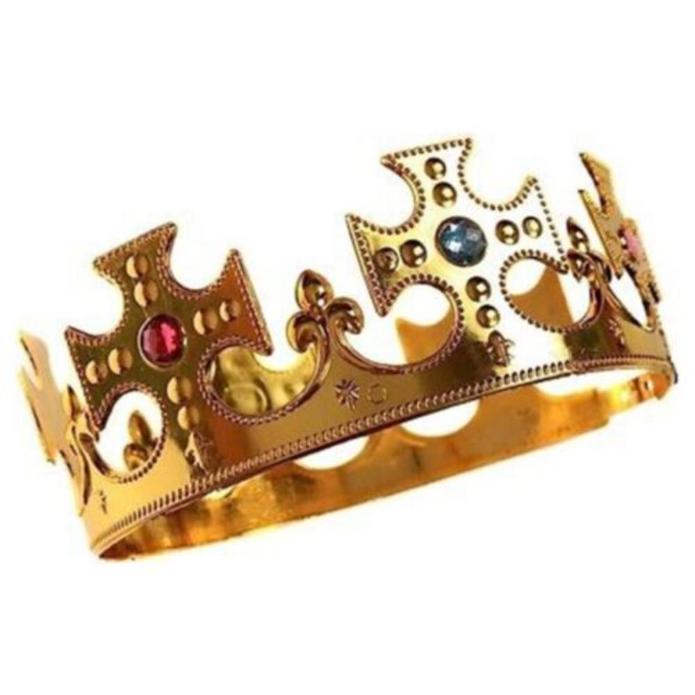 Fashion Jewelry King Costume Accessory Gold Crown Toy Princess's Crowns Round Tiaras Men's Crown