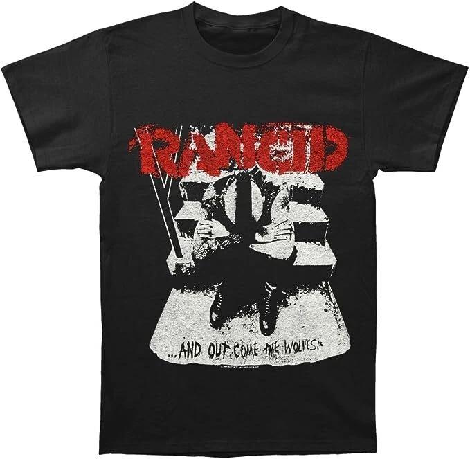 Rancid T-shirt And Out Come the Wolves Album - Licensed - New - Punk Band Tees