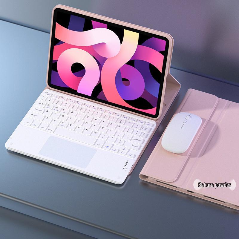 Магнитный чехол-клавиатура Bluetooth с подсветкой для Xiaomi Redmipad2 (Русский/Португальский) - Совместимо с моделью 2025 года
