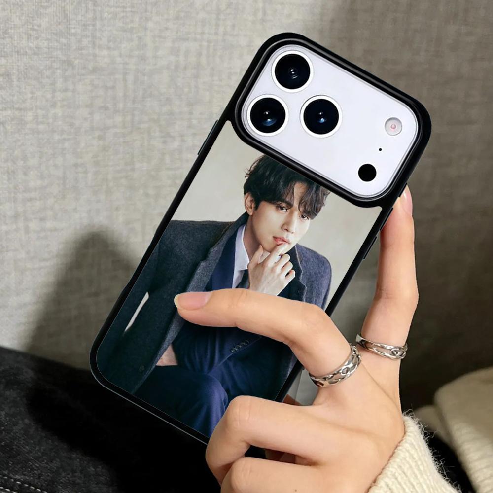 Чехол Case для iPhone 17 Air 16 Pro Max 15 Plus 11 13 Mini 14 12 Задняя крышка телефона Корейские актеры Ли Дон Ук