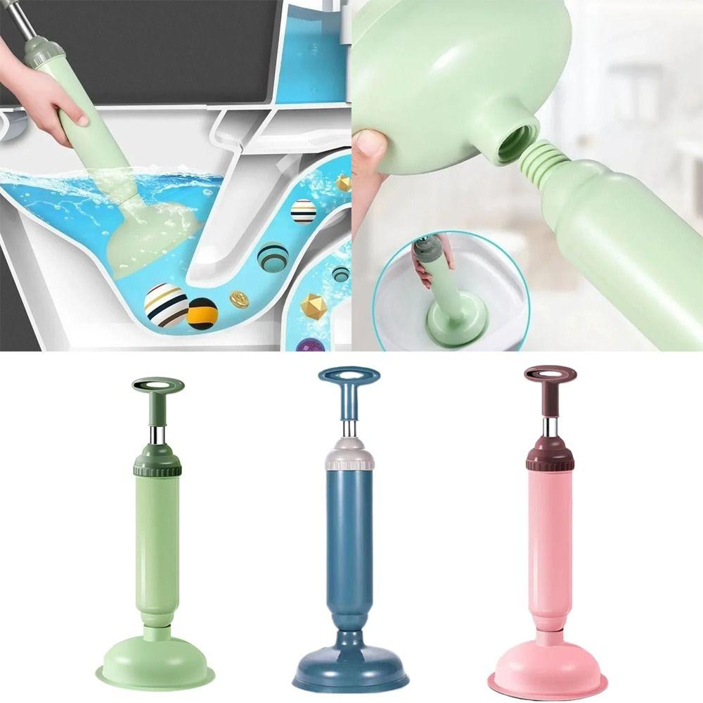 Vacuum Suction Cups Toilet Pipe Plunger Silicone Bathroom Kitchen Sink Unclog Drain Cleaners