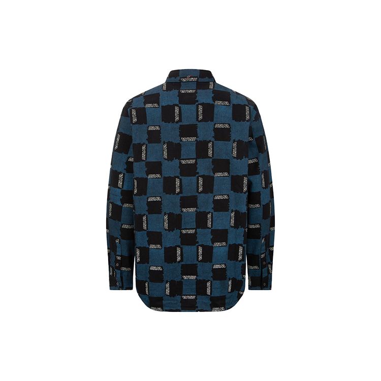 Evisu Aw22 Checkerboard Long Sleeve Shirt Men shirts Multicolor 2EAHTM2SL157RXDN