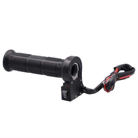 1 пара универсальных 3-ступенчатых зимних мотоциклетных ручек с электрическим подогревом, руль