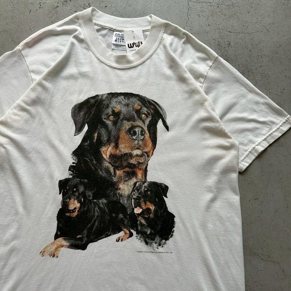 Rottweiler Unisex TShirt Retro #039;Rottweiier#039; Dog Graphic Shirt S5XL Unisex T-Shirt