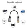 Кабель Папа-Мама 4K Металлический Адаптер, совместимый с HDMI Ноутбук ТВ Передача Аудио-Видео